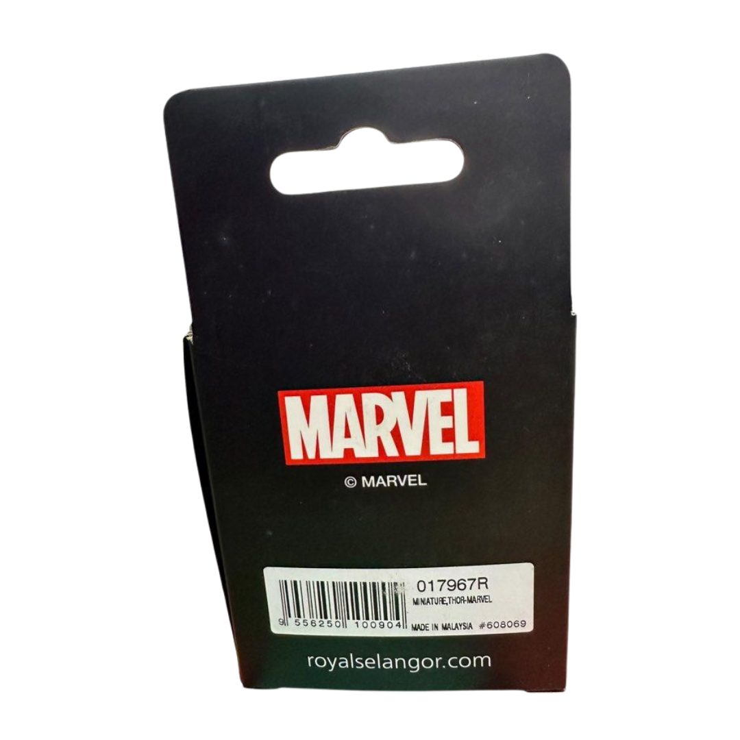 Royal Selangor Hand Finished Marvel Collection Pewter Thor Miniature Figurine