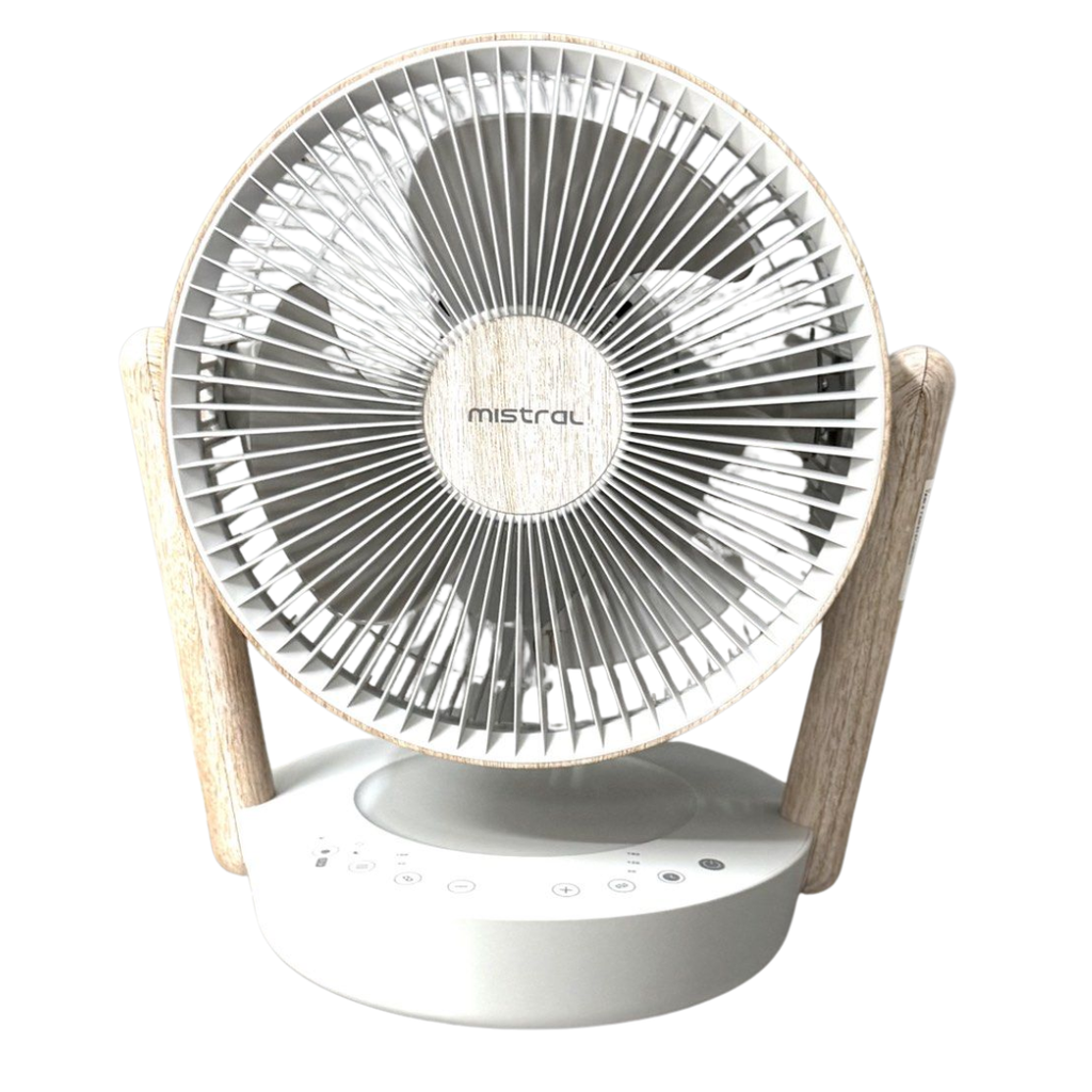 Mistral 10" DC High Velocity Deskfan- Wifi /Remote-MHV1012RW-G