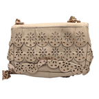 Michael Kors Brown Leather Shoulder Bag-Pink