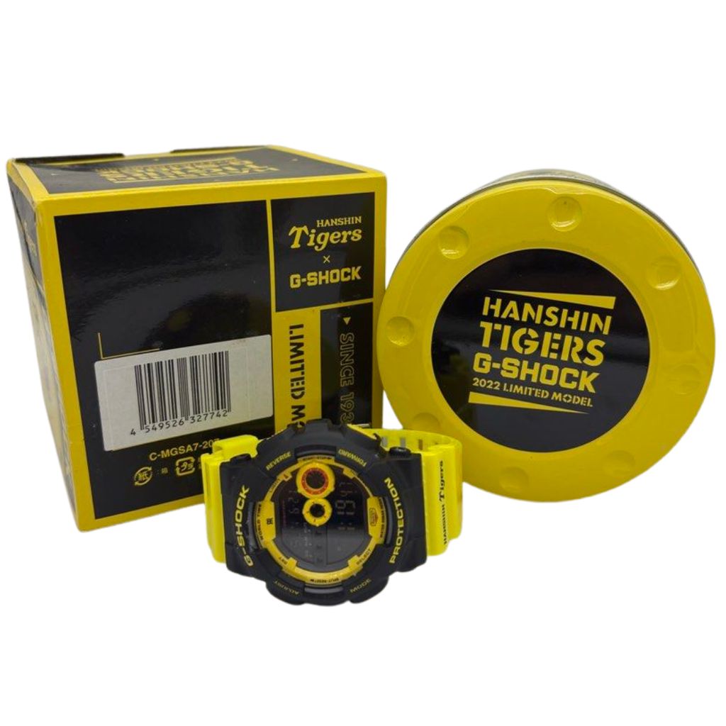 Casio G-Shock X Hanshin Tigers 2022 Limited Model GD-100HT22-9RJ Digital Watch