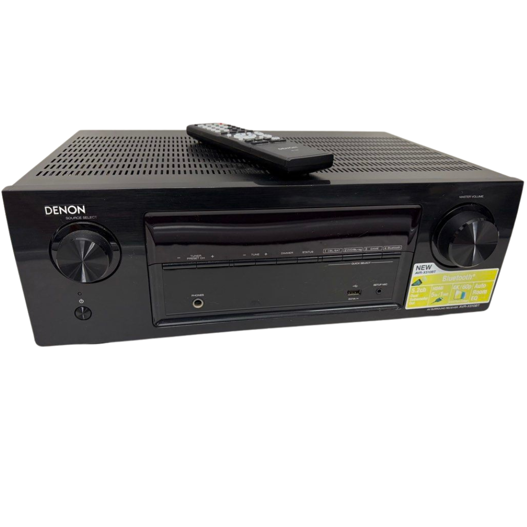 Denon AVR-X510BT AV Receiver HDMI Amplifier