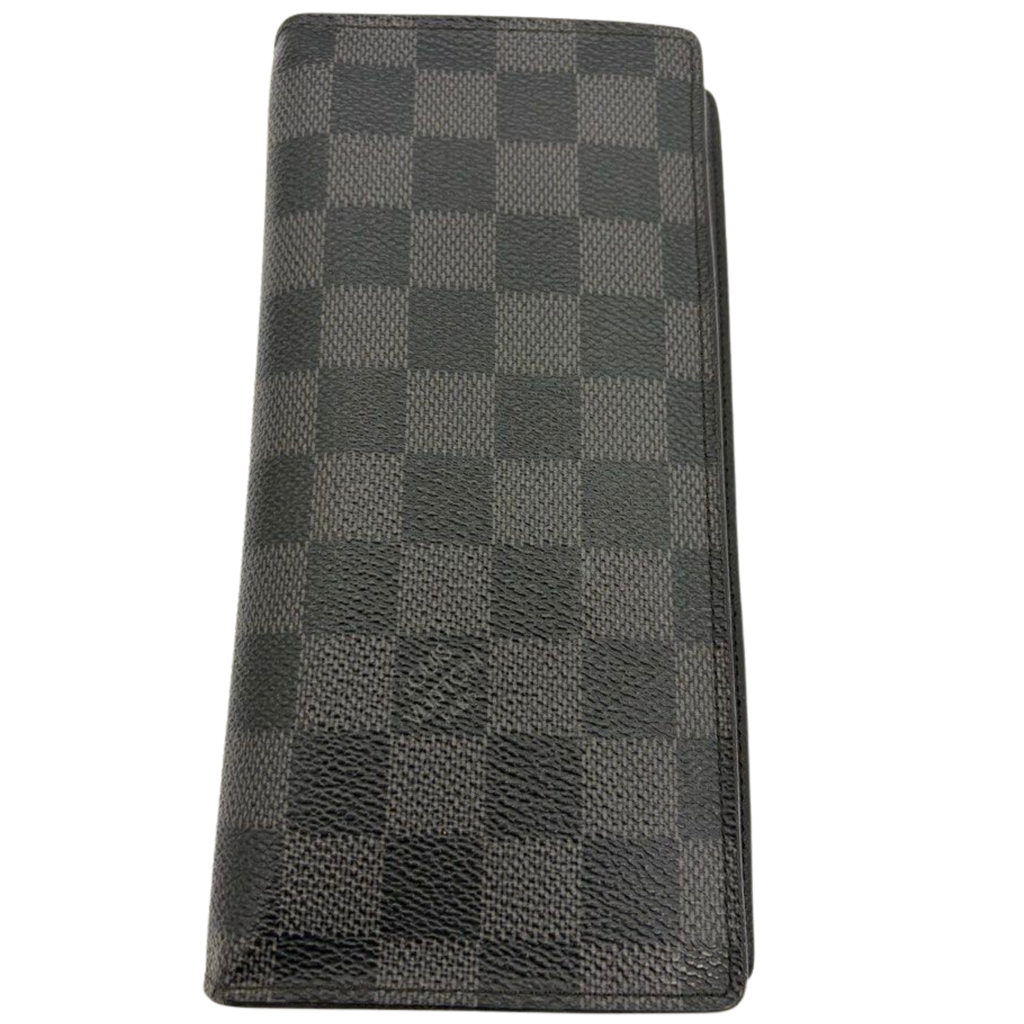 Louis Vuitton Damier Graphite Canvas Brazza Wallet
