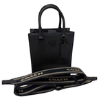 Coach Tote with Signature Canvas Bag with Sling