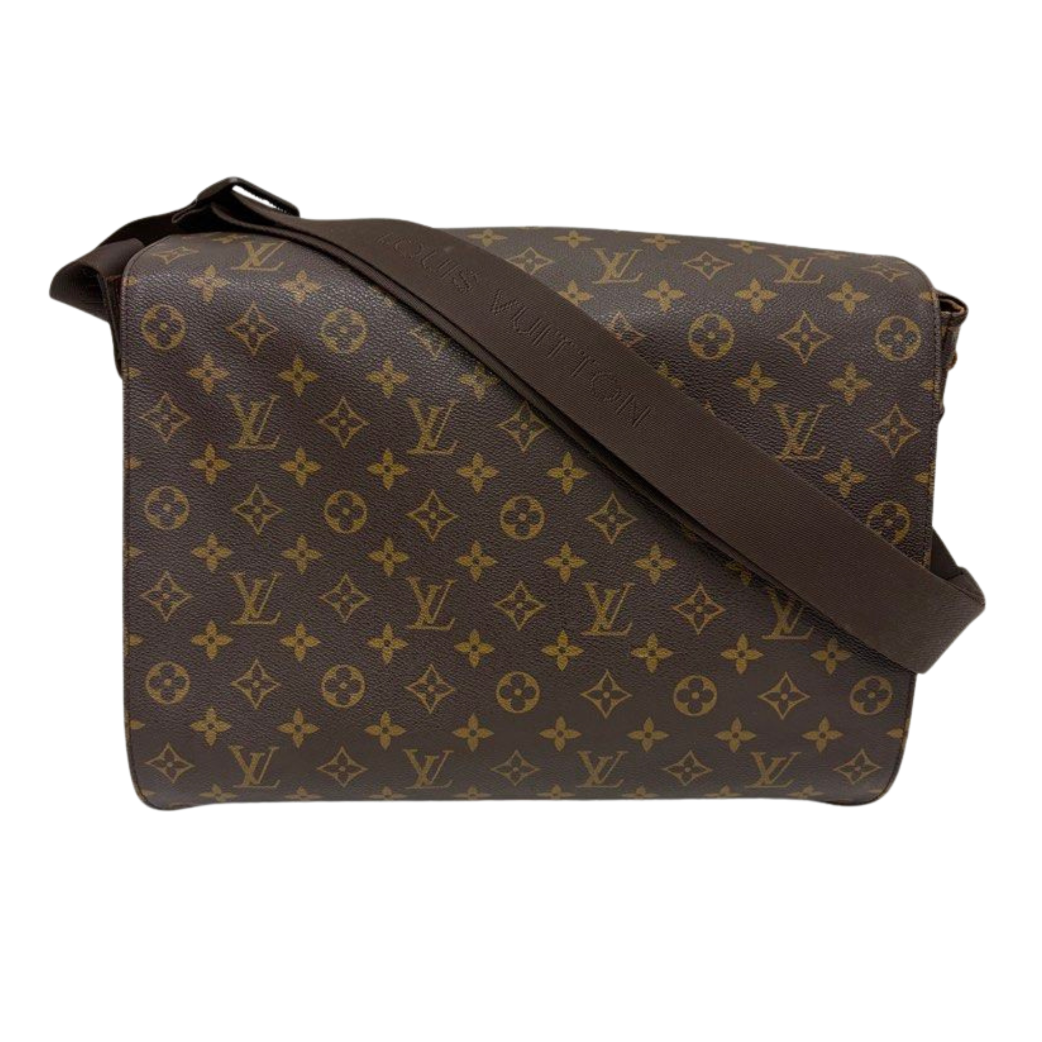 Louis Vuitton Abbesses Messenger Bag, Brown Monogram Canvas and Leather
