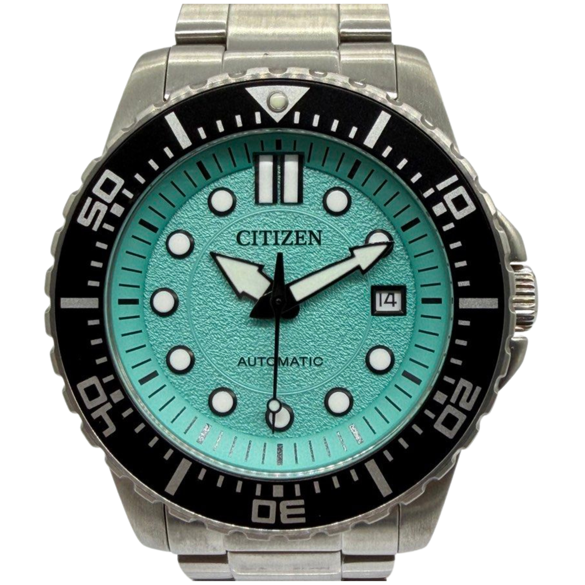 Citizen Urban NJ0170-83X 43mm Cyan Dial Automatic Watch