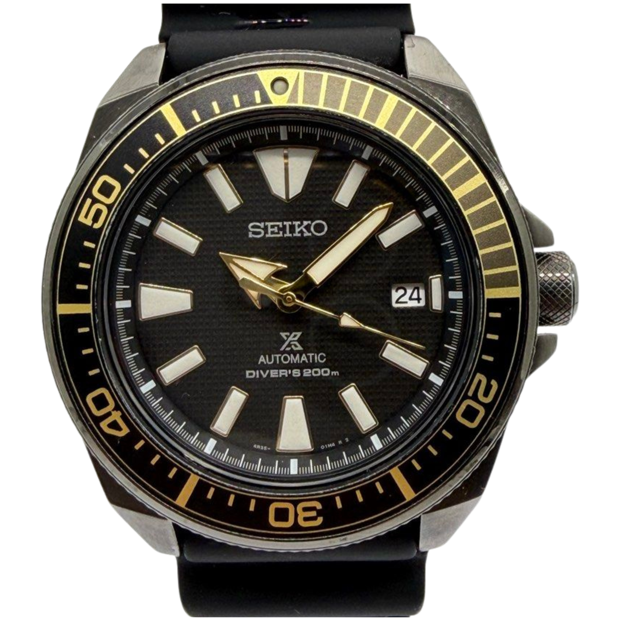 Seiko Prospex Divers SRPB55 43.8mm Automatic Black Dial Watch