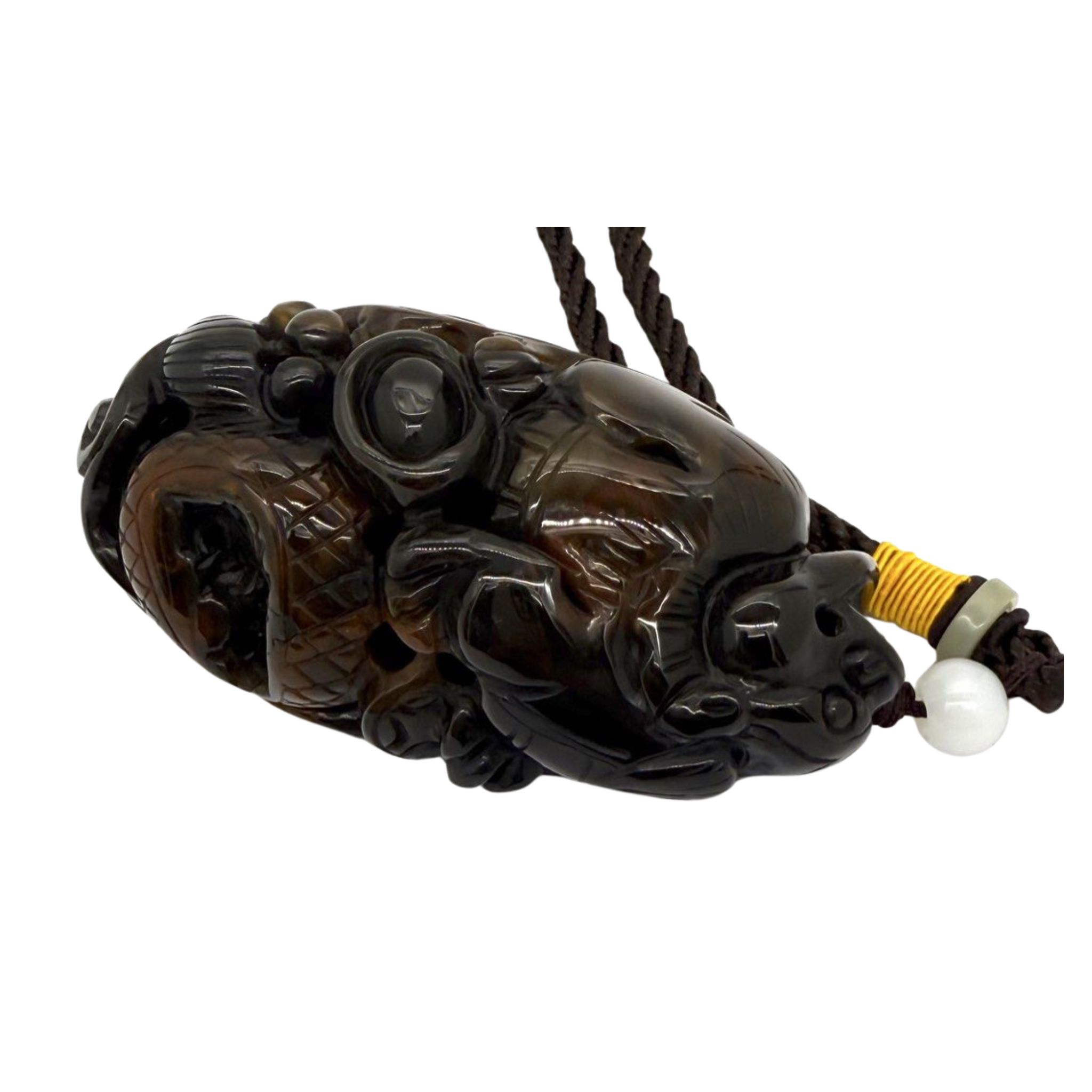 Pendant Pixiu Brown