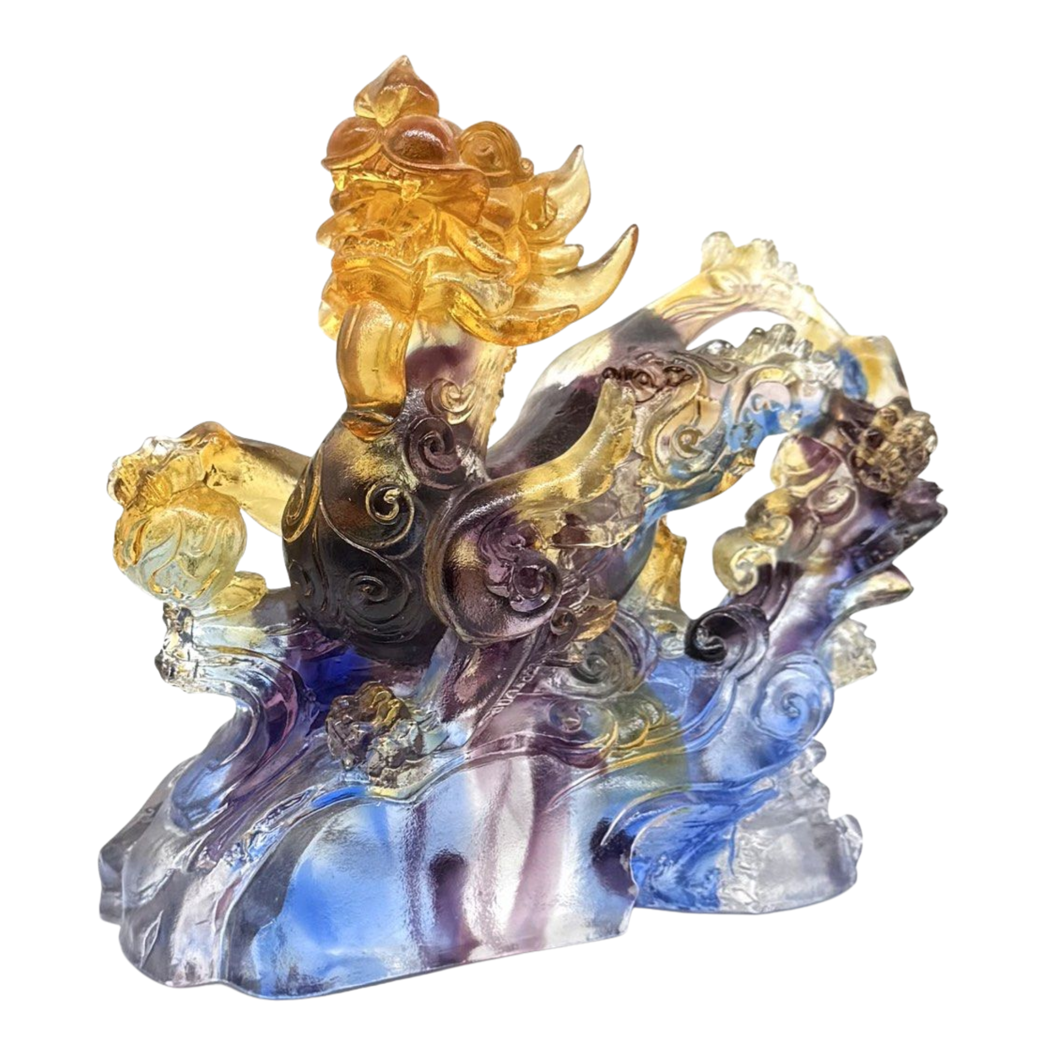 Liuli Kirin Display Purple Blue