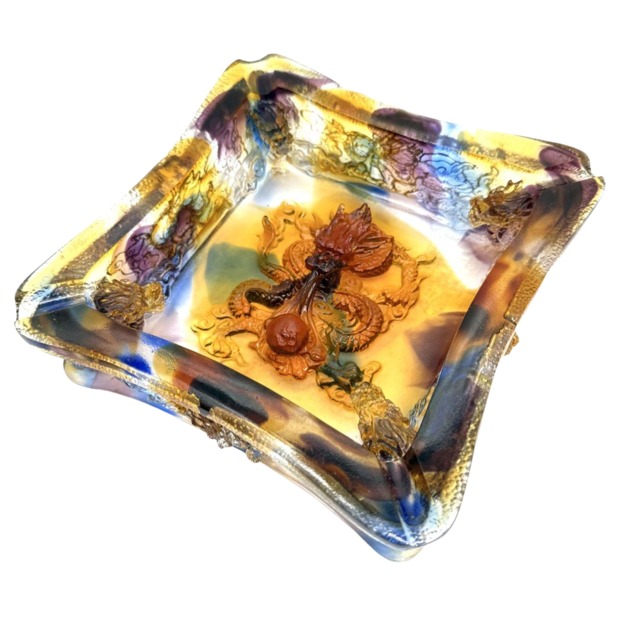 Liuli Ashtray Dragon