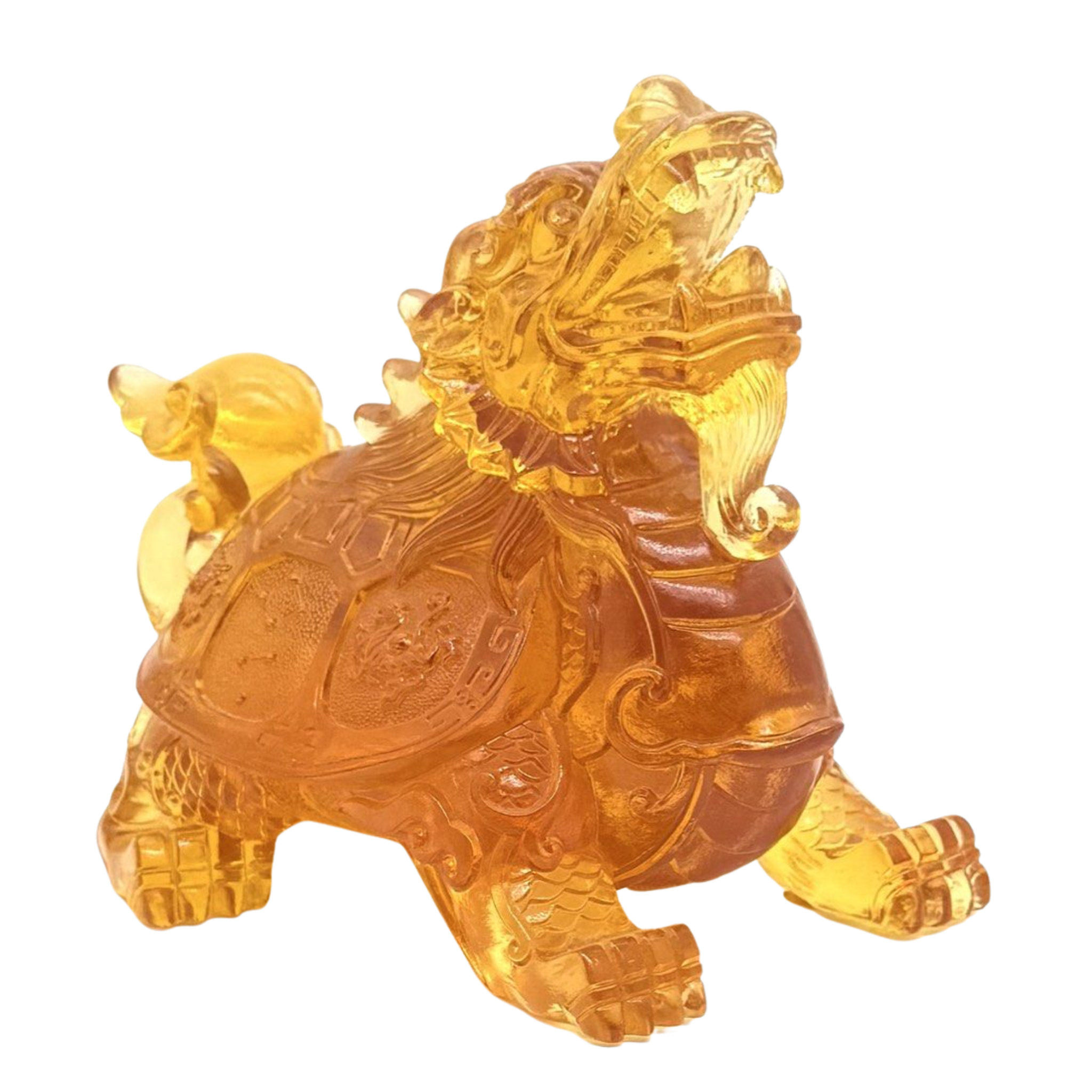 Liuli Display Ornaments Dragon Tortoise Secondary image
