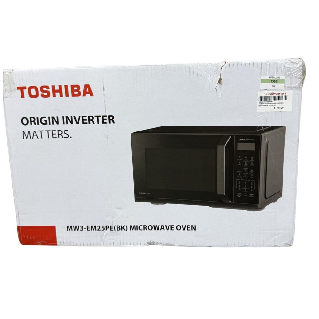Toshiba MW3-EM25PE Solo Microwave Oven, 25 Liter Capacity