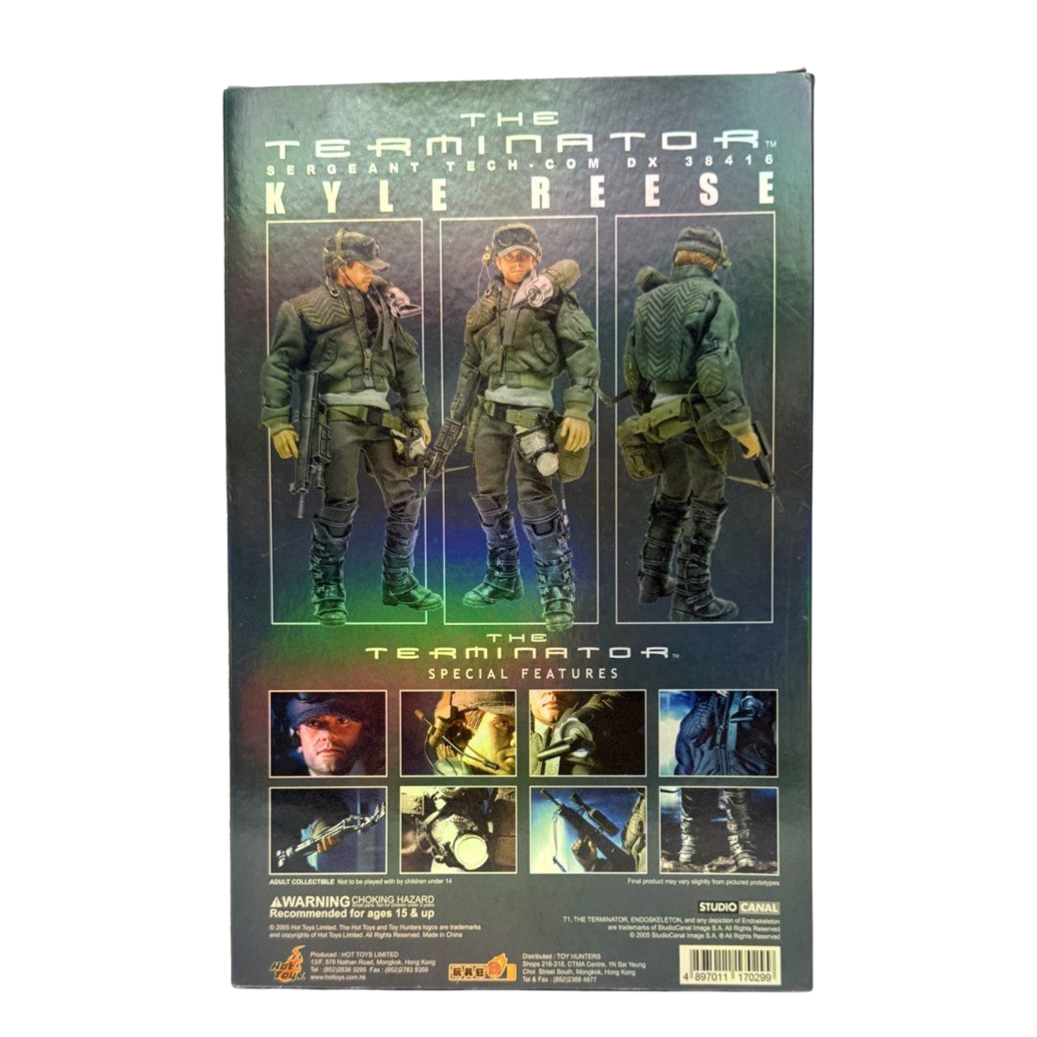 Hot Toys Kyle Reese Figure-DX 38416 The Terminator