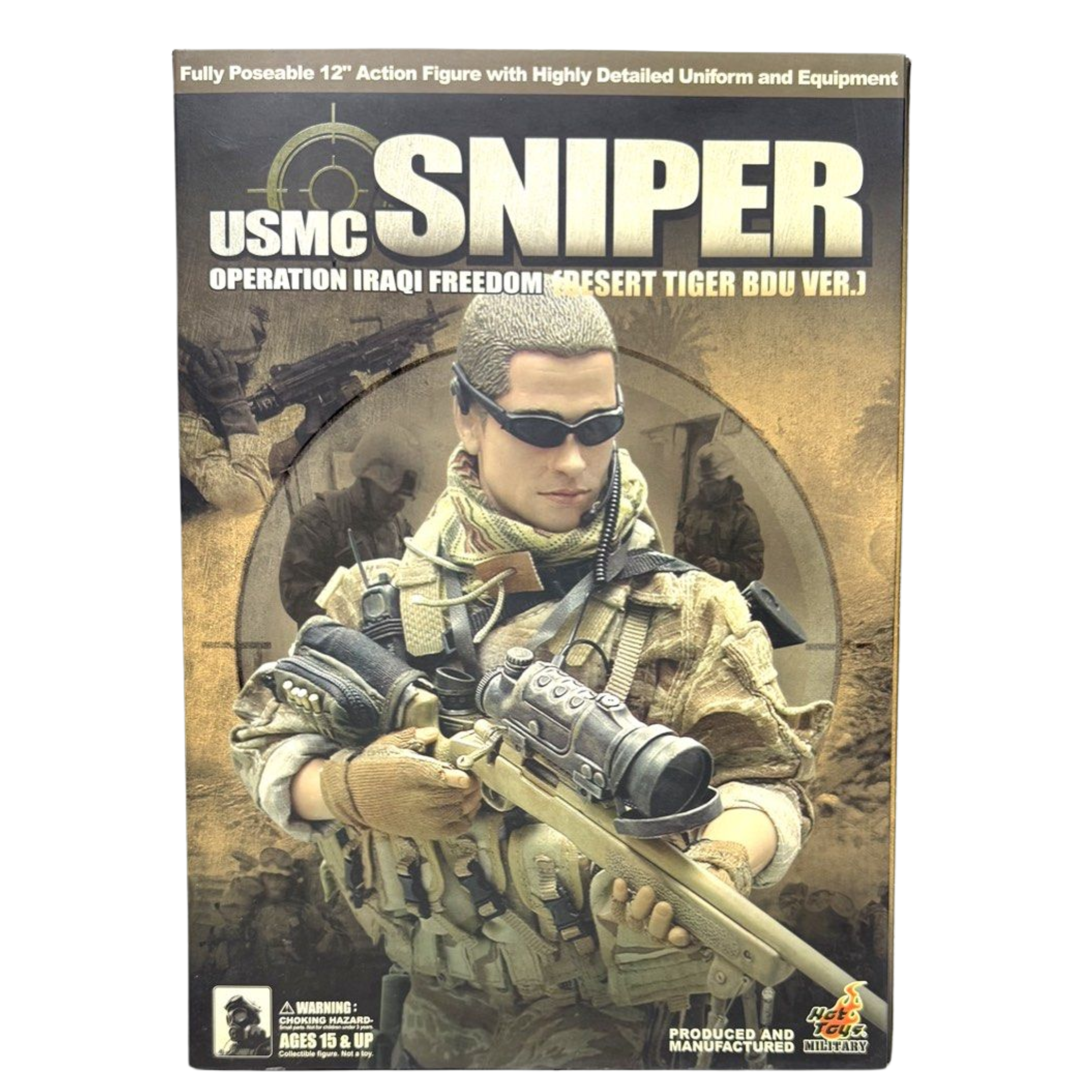 Hot Toys 12inch USMC Sniper Action Figure