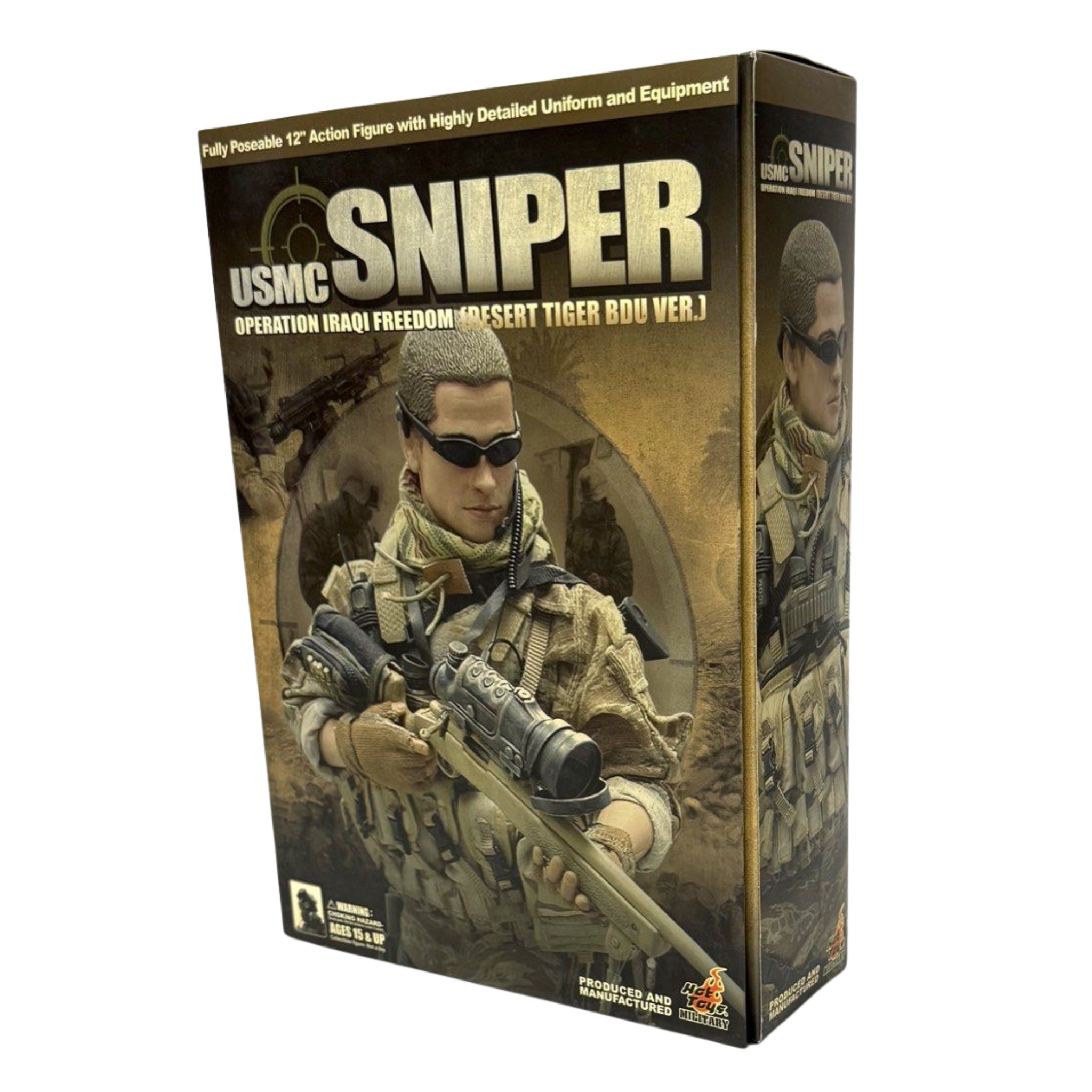 Hot Toys 12inch USMC Sniper Action Figure Secondary image