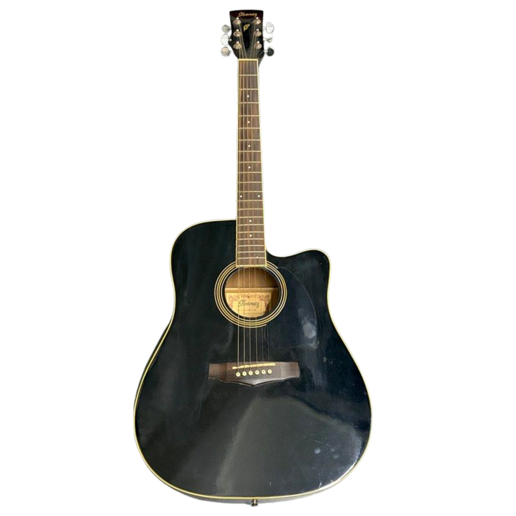 Ibanez PF15ECE-BK Semi-Acoustic Guitar, Black