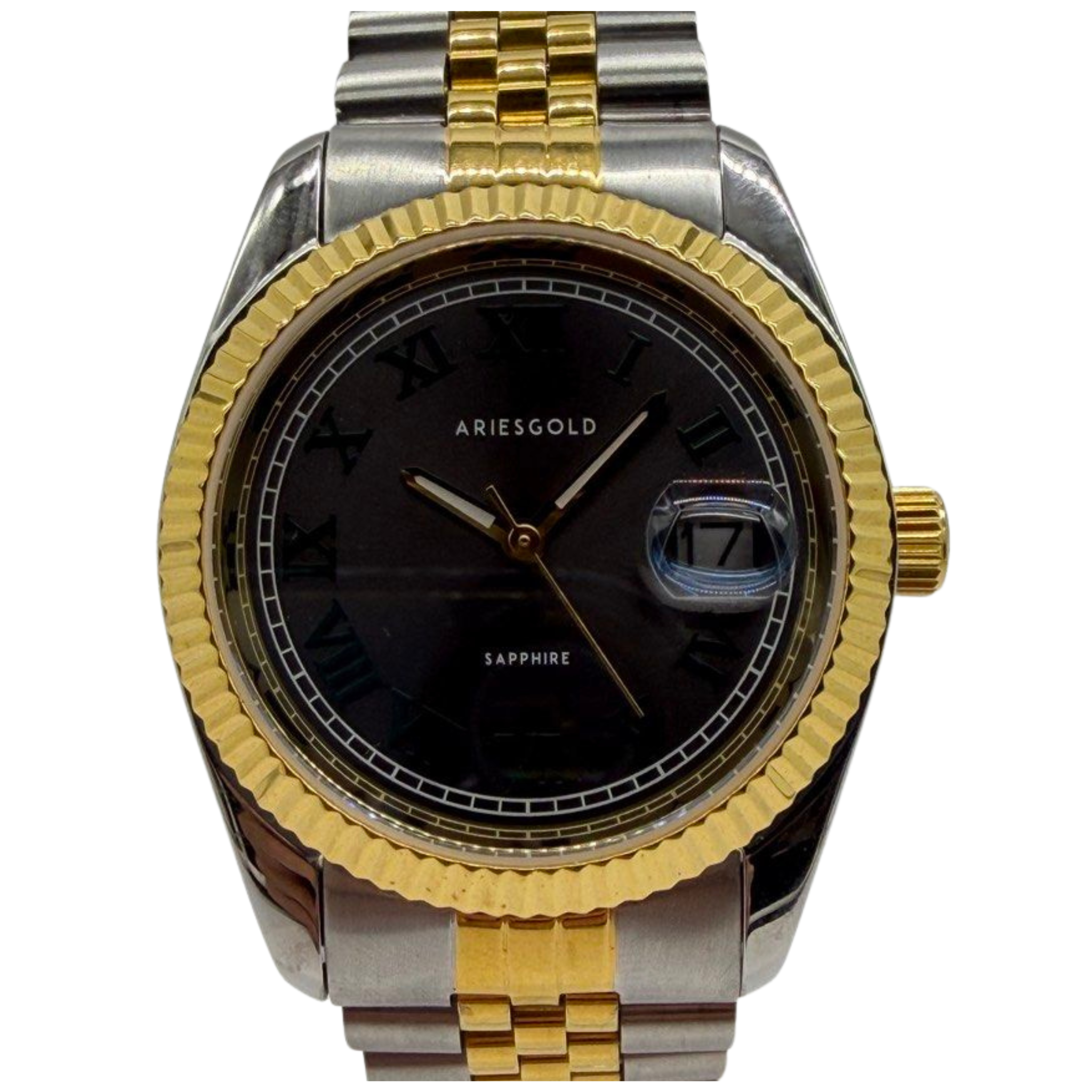 Aries Gold 1068 36mm Quartz Grey Dial Watch