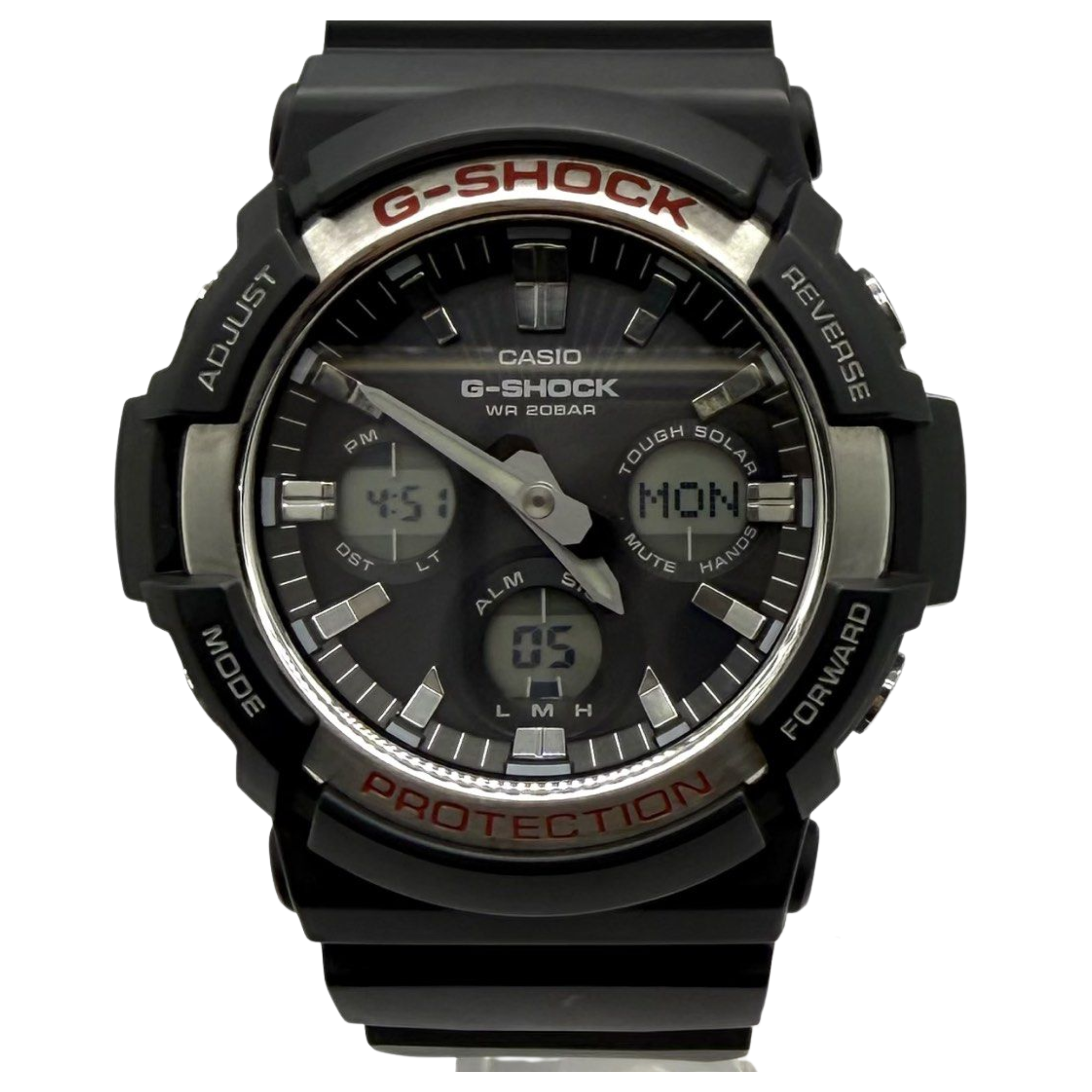 Casio GAS-100 Analog Digital 52.5mm Watch