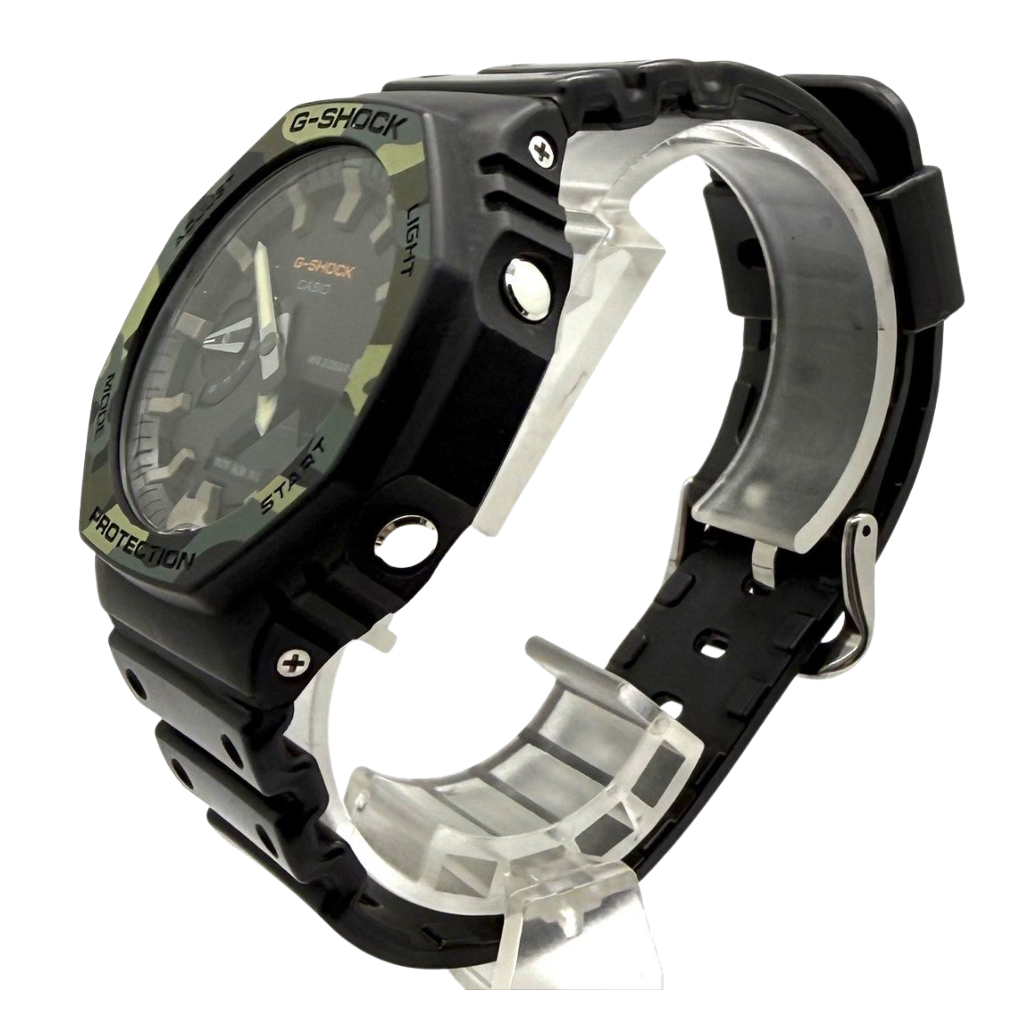 Casio G-Shock GA-2100SU Analog Digital 45.4mm Watch