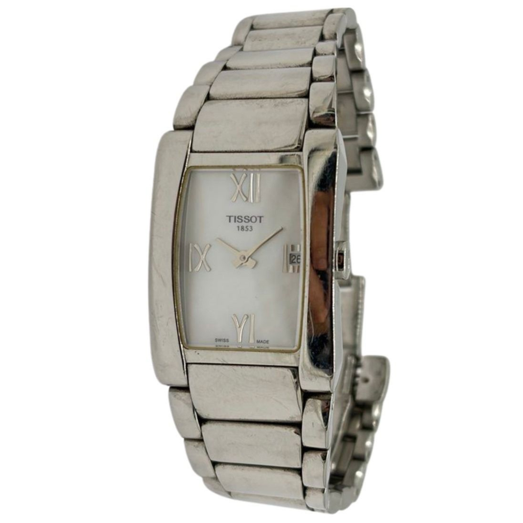 Tissot Generosi Quartz White Mother of Pearl Dial Watch