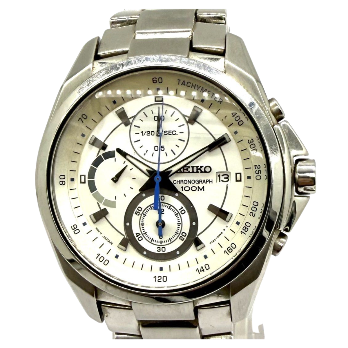 Seiko 7T92-0NV8 40mm Quartz Chronograph Watch