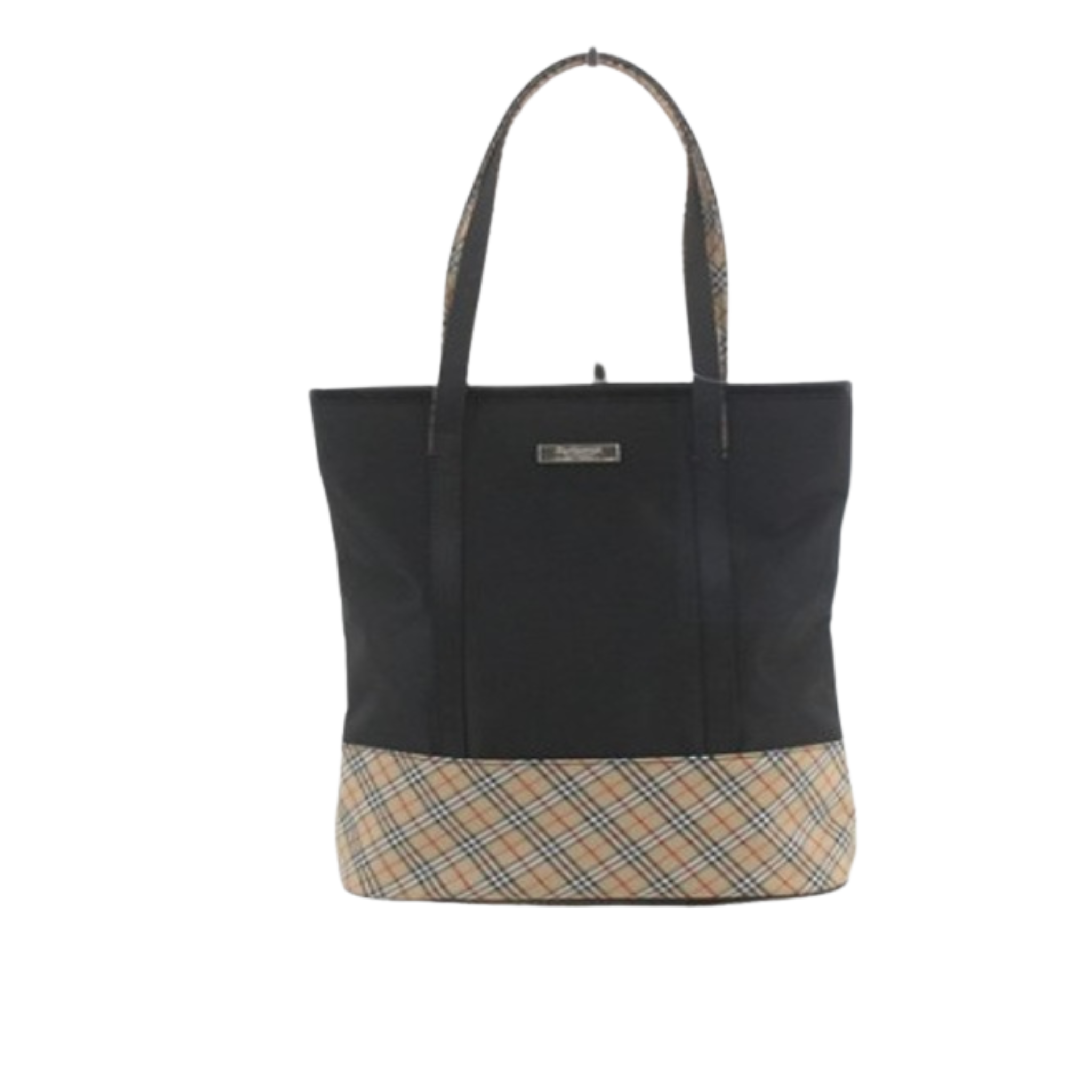 Burberry Blue Label Tote Bag black & Nova check