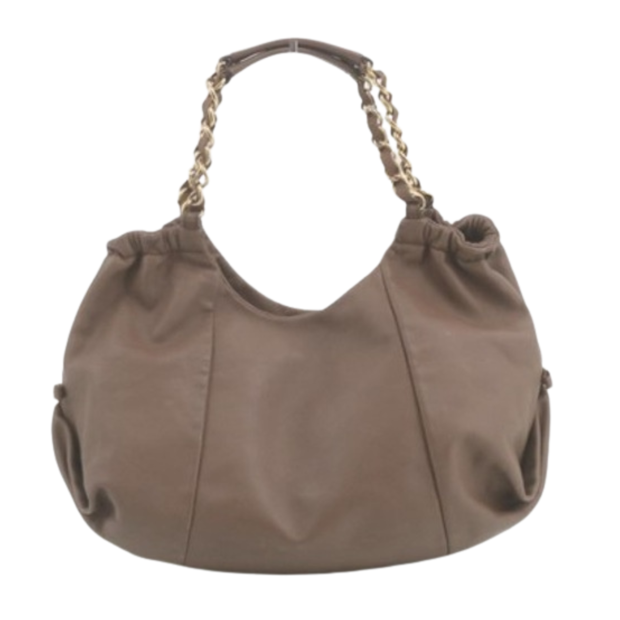 Ferragamo Shoulder bags Brown Leather Semi chain strap