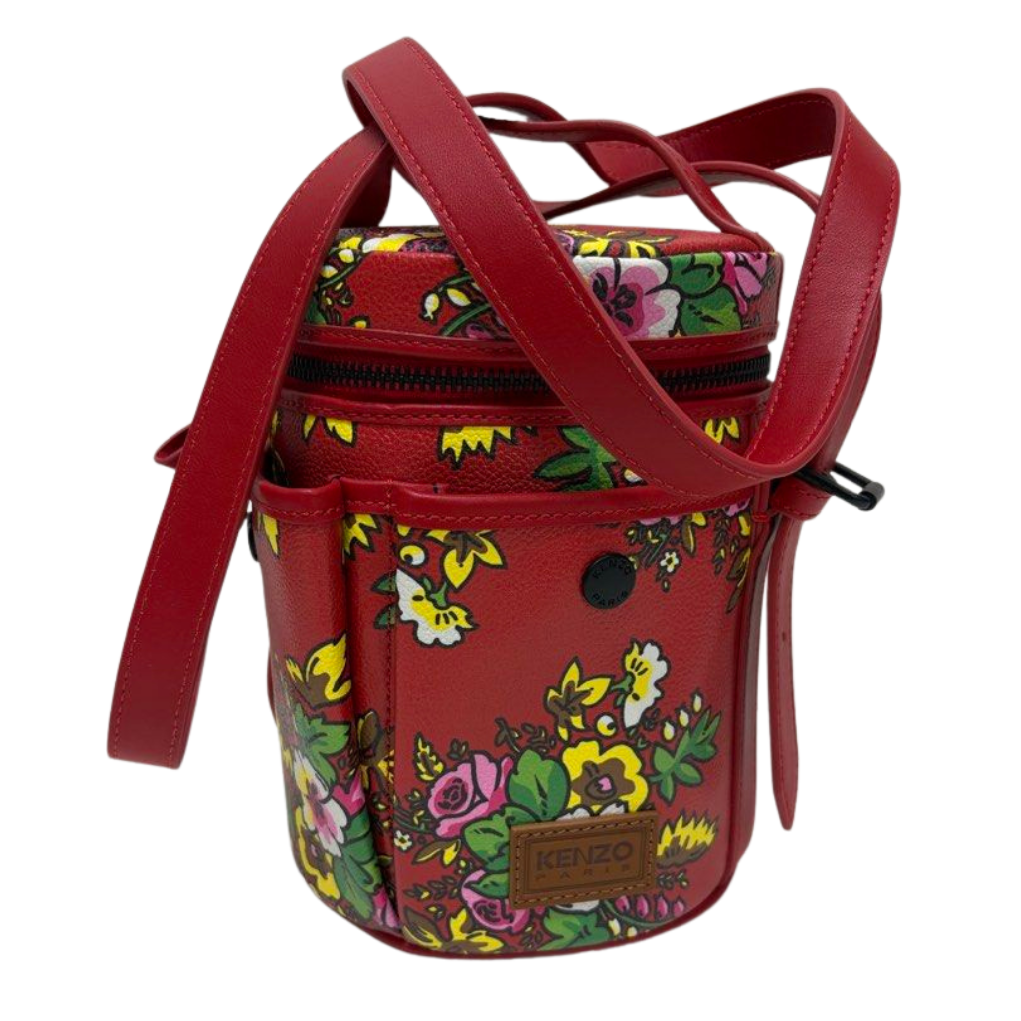 Kenzo Pop Bouquet Floral Bucket Crossbody Bag