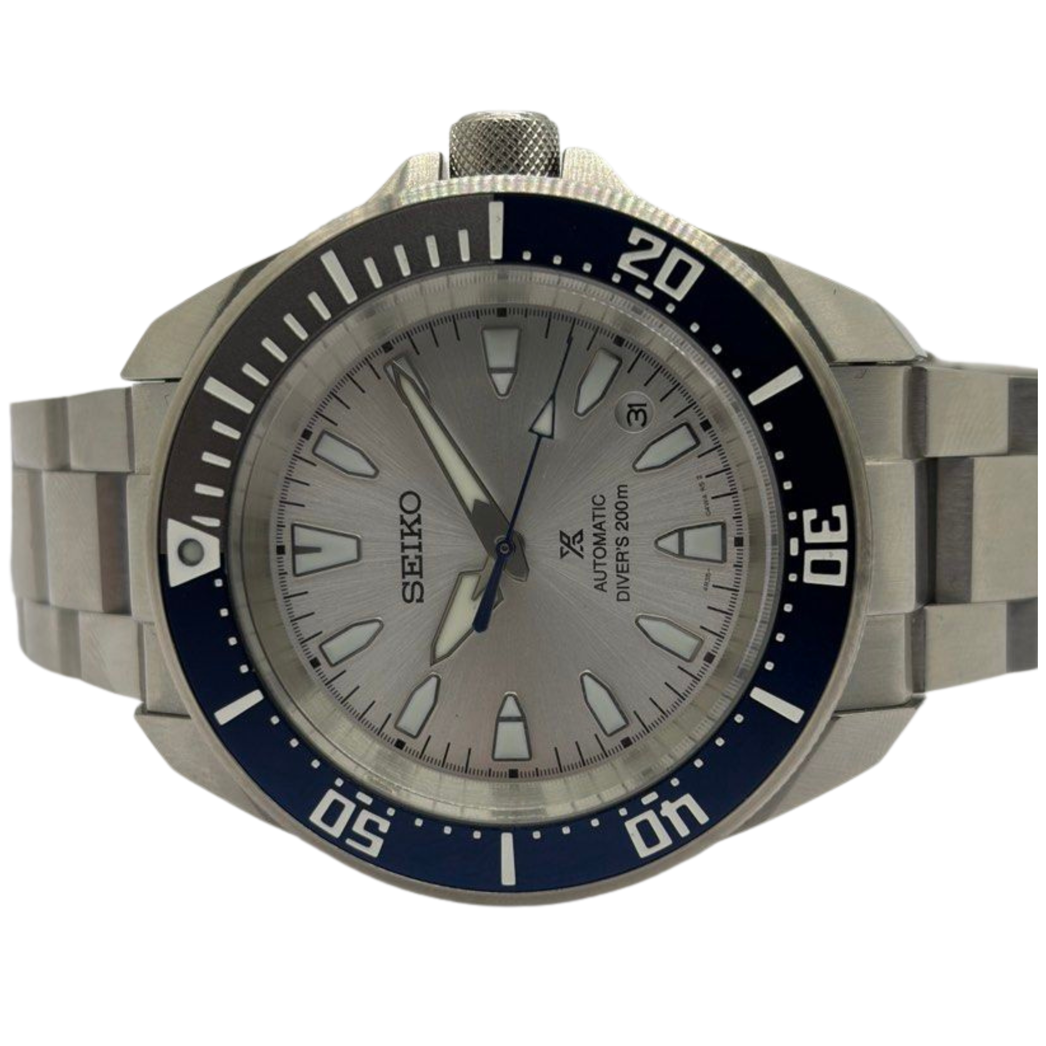 Seiko Prospex Samurai Limited Edition 145th Anniversary 41.7mm Automatic Silver Dial Watch HBB001K1