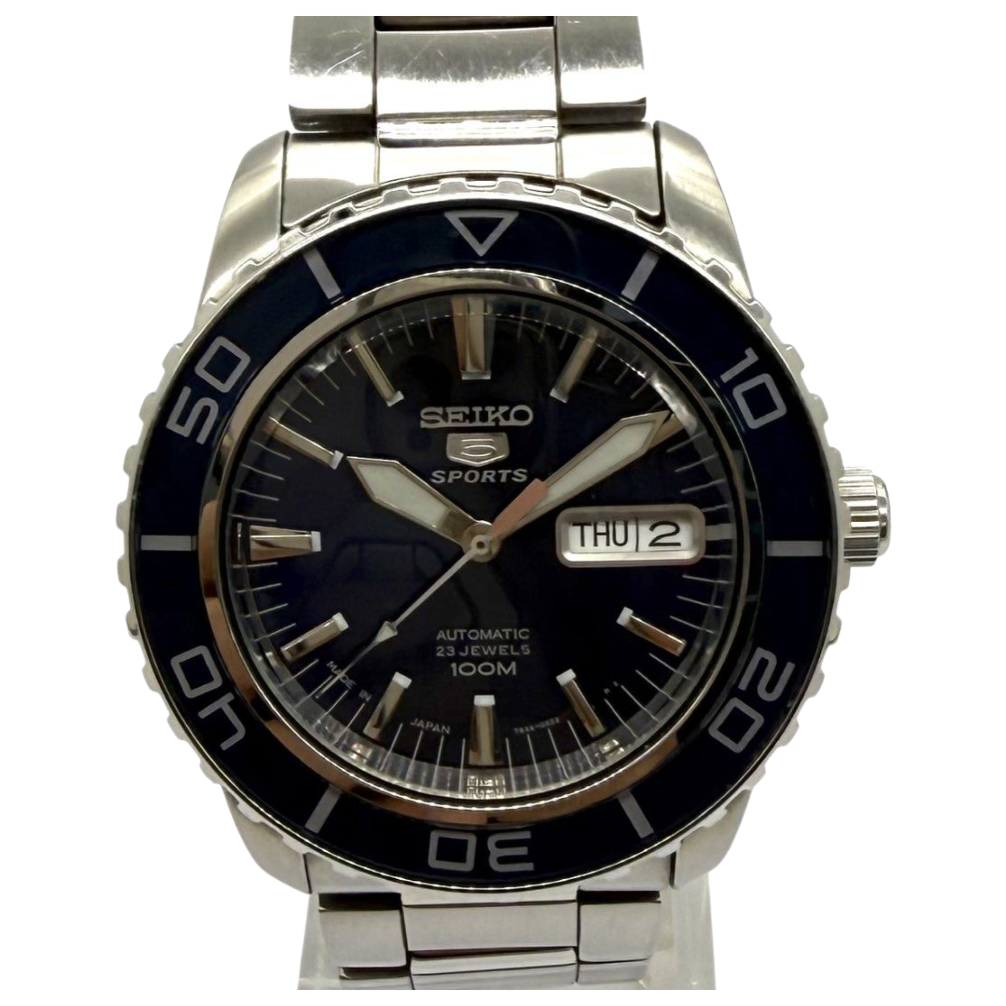 Seiko 5 Sports Automatic Watch -Blue Dial Main image