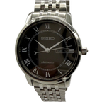 Seiko Presage Automatic 24 Jewels 39mm Automatic Black Dial Watch