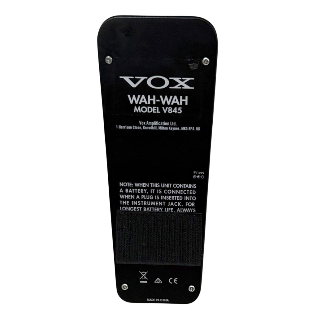 VOX V845 Wah Guitar Pedal