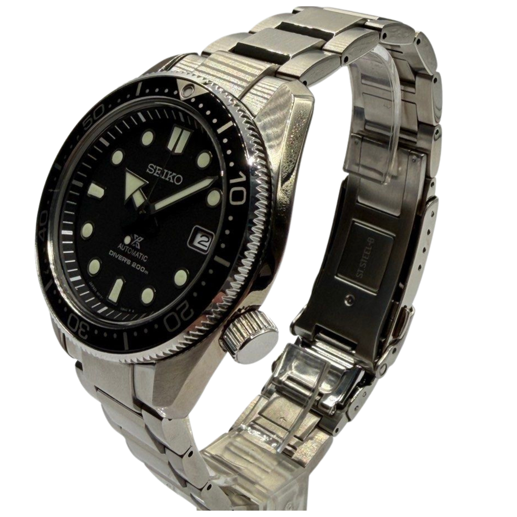 Seiko Prospex SPB077J1 44mm Automatic Diver's Black Dial Watch