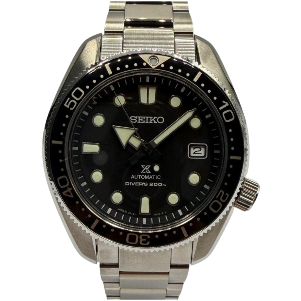 Seiko Prospex SPB077J1 44mm Automatic Diver's Black Dial Watch