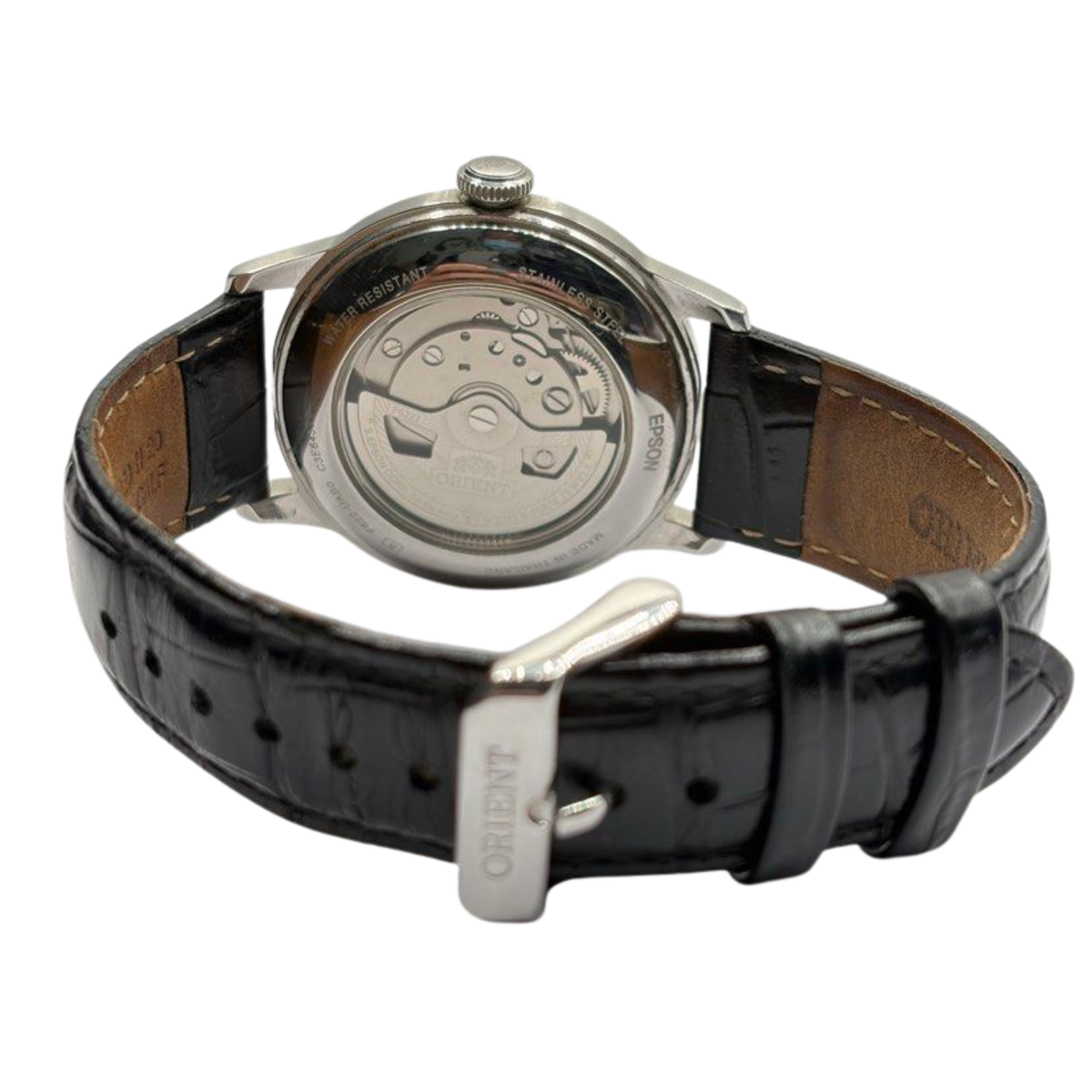 Orient Bambino 38mm Automatic Black Dial Watch