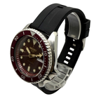 Seiko 4R36-07E4 Automatic Watch-Red