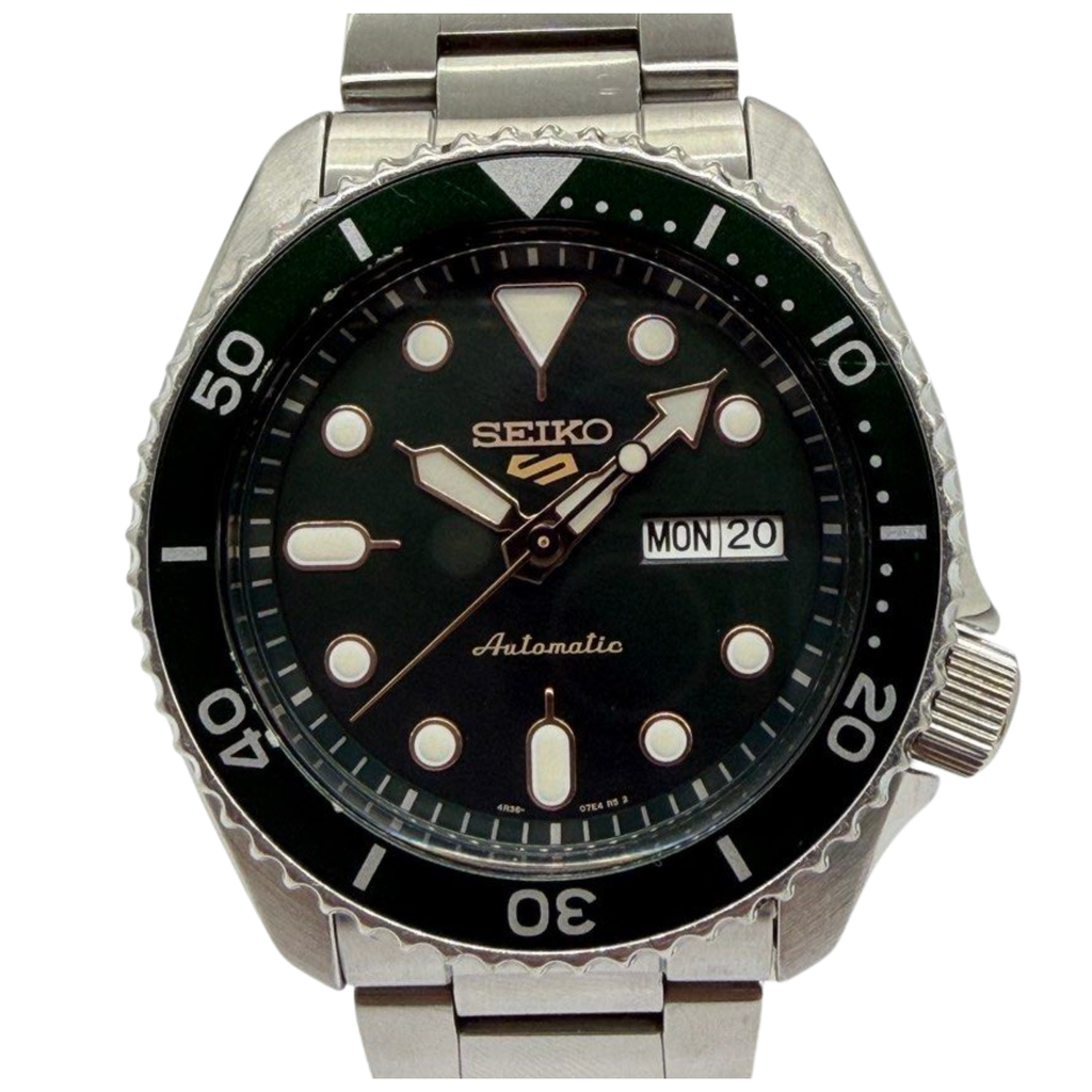 Seiko 5 Sports SRPD63K1 42.5mm Automatic Green Dial Watch