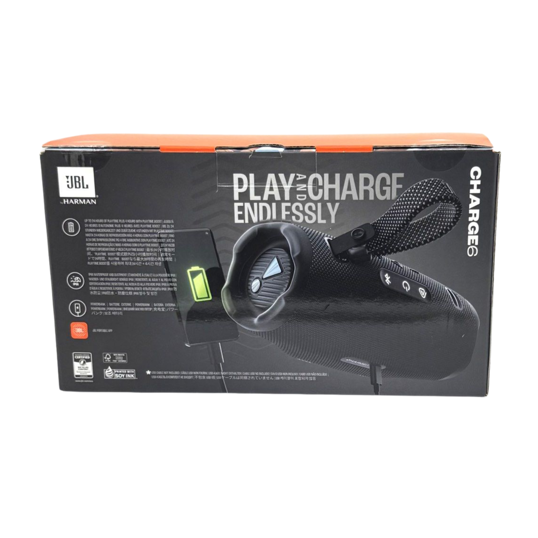 JBL CHARGE 6 Portable Bluetooth Speaker