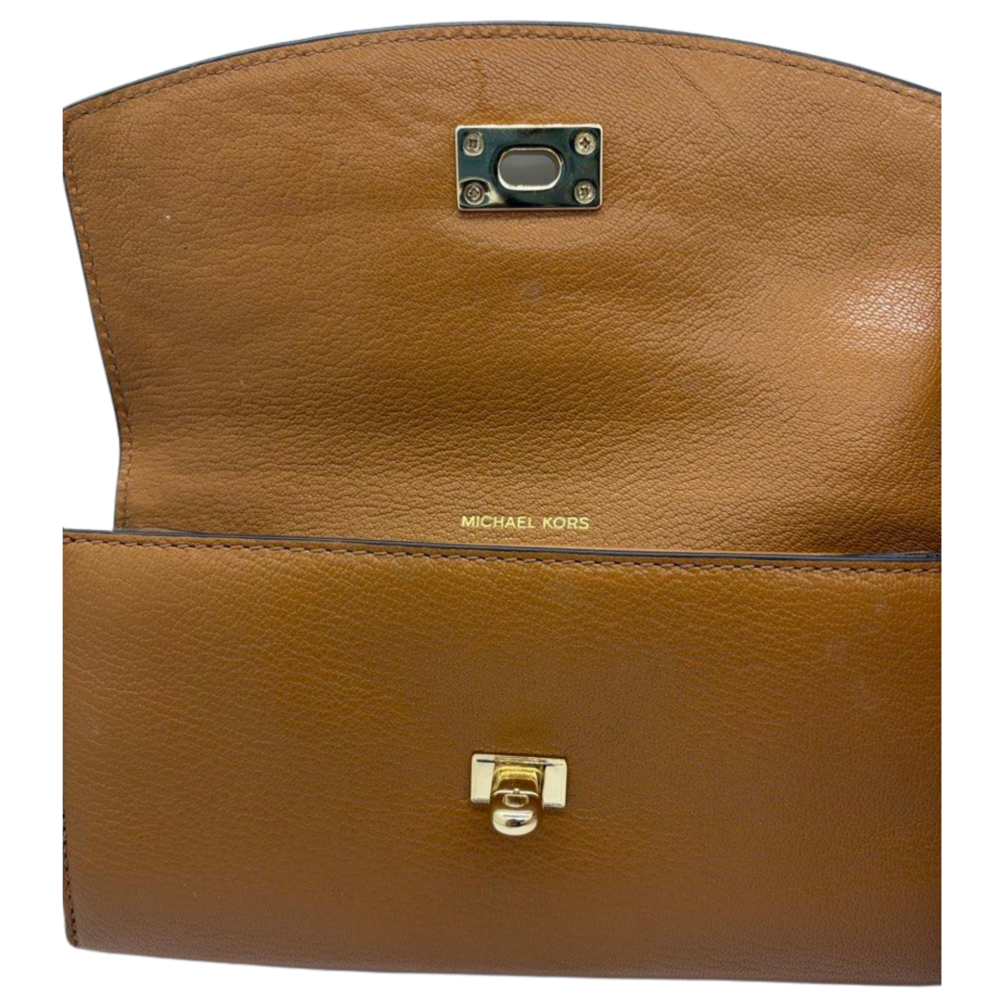 Michael Kors Hamilton Legacy Leather Wallet, Brown