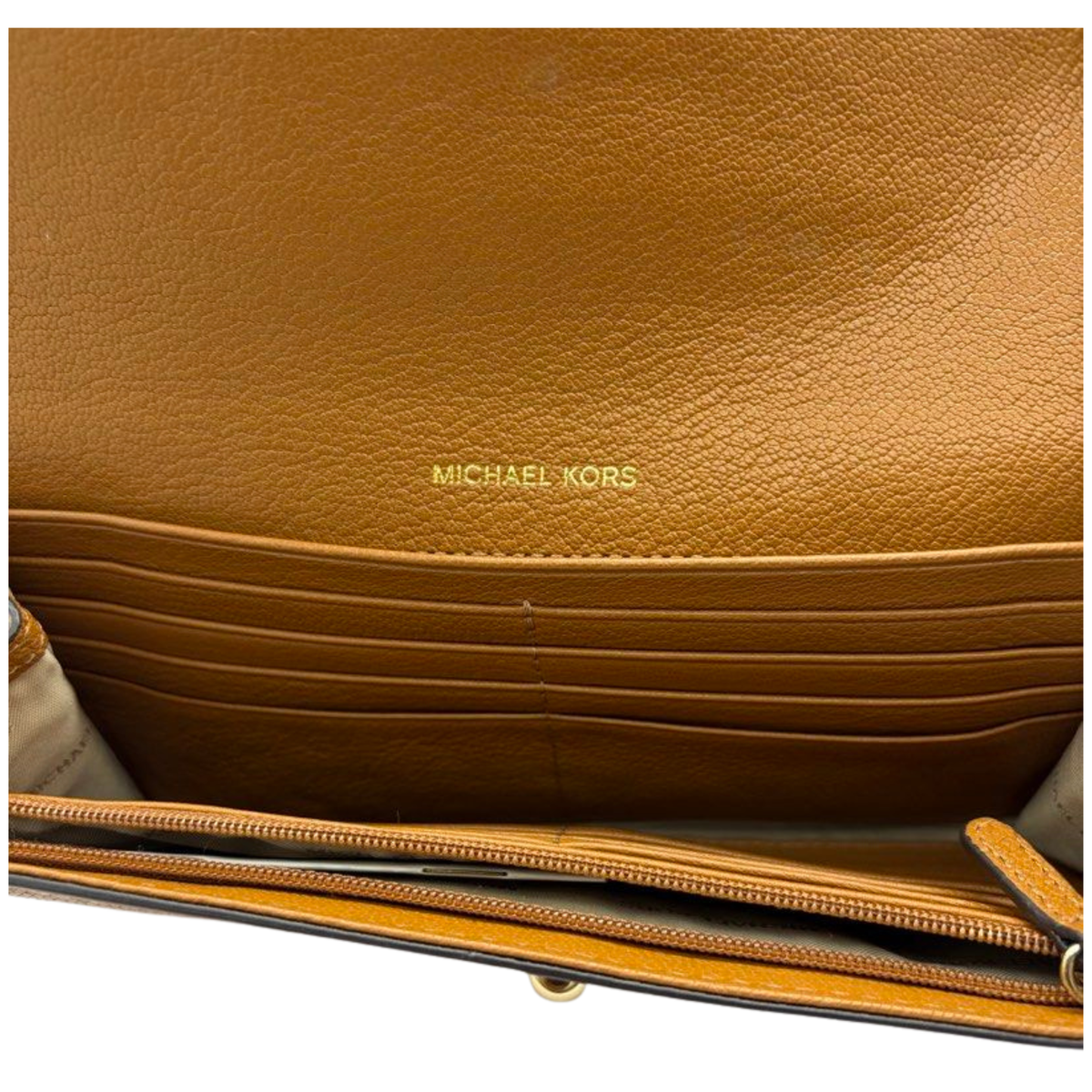 Michael Kors Hamilton Legacy Leather Wallet, Brown