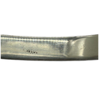 Tiffany & Co Narrow Atlas Titanium x Silver Bangle Cuff