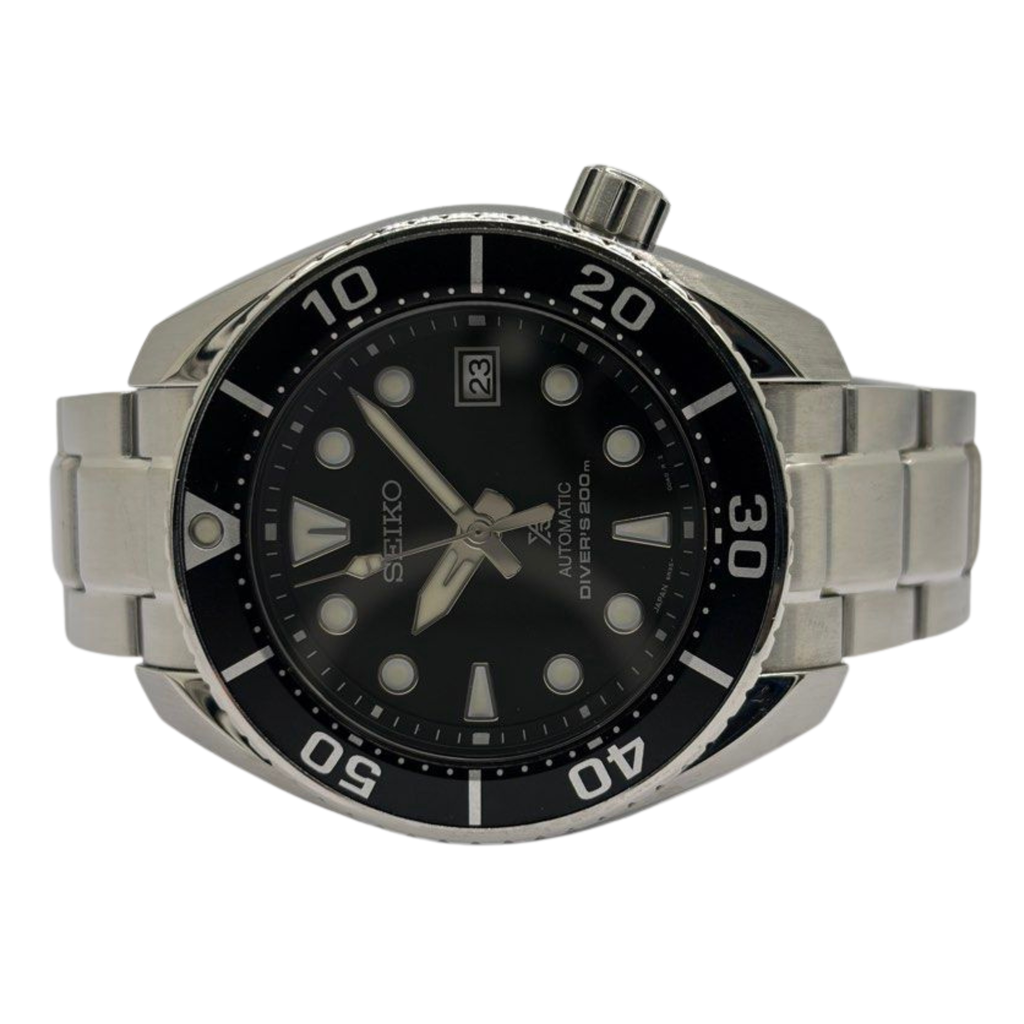 Seiko Prospex SPB101J1 Black Sumo 45mm Automatic Black Dial Watch