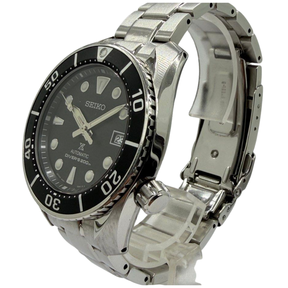 Seiko Prospex SPB101J1 Black Sumo 45mm Automatic Black Dial Watch