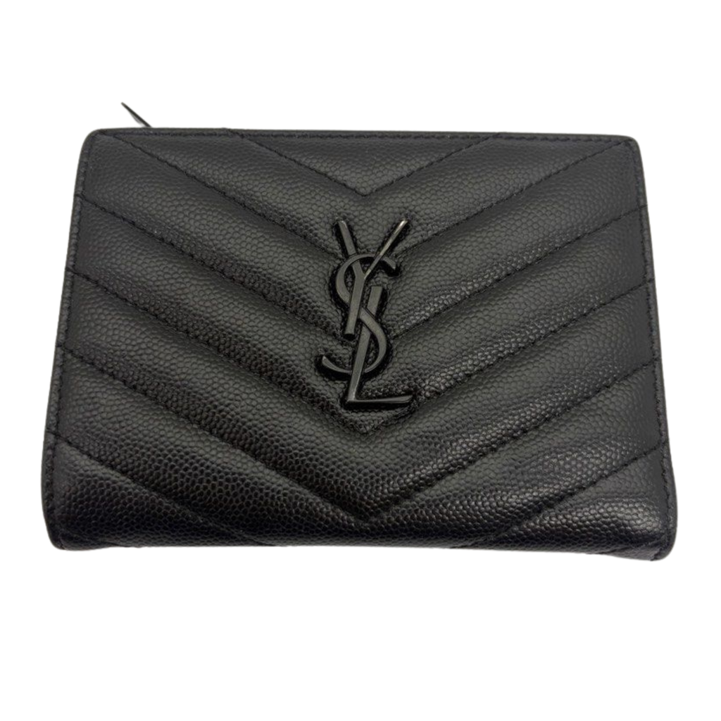 Saint Laurent Cassandre Matelasse Bi-fold Wallet