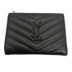 Saint Laurent Cassandre Matelasse Bi-fold Wallet