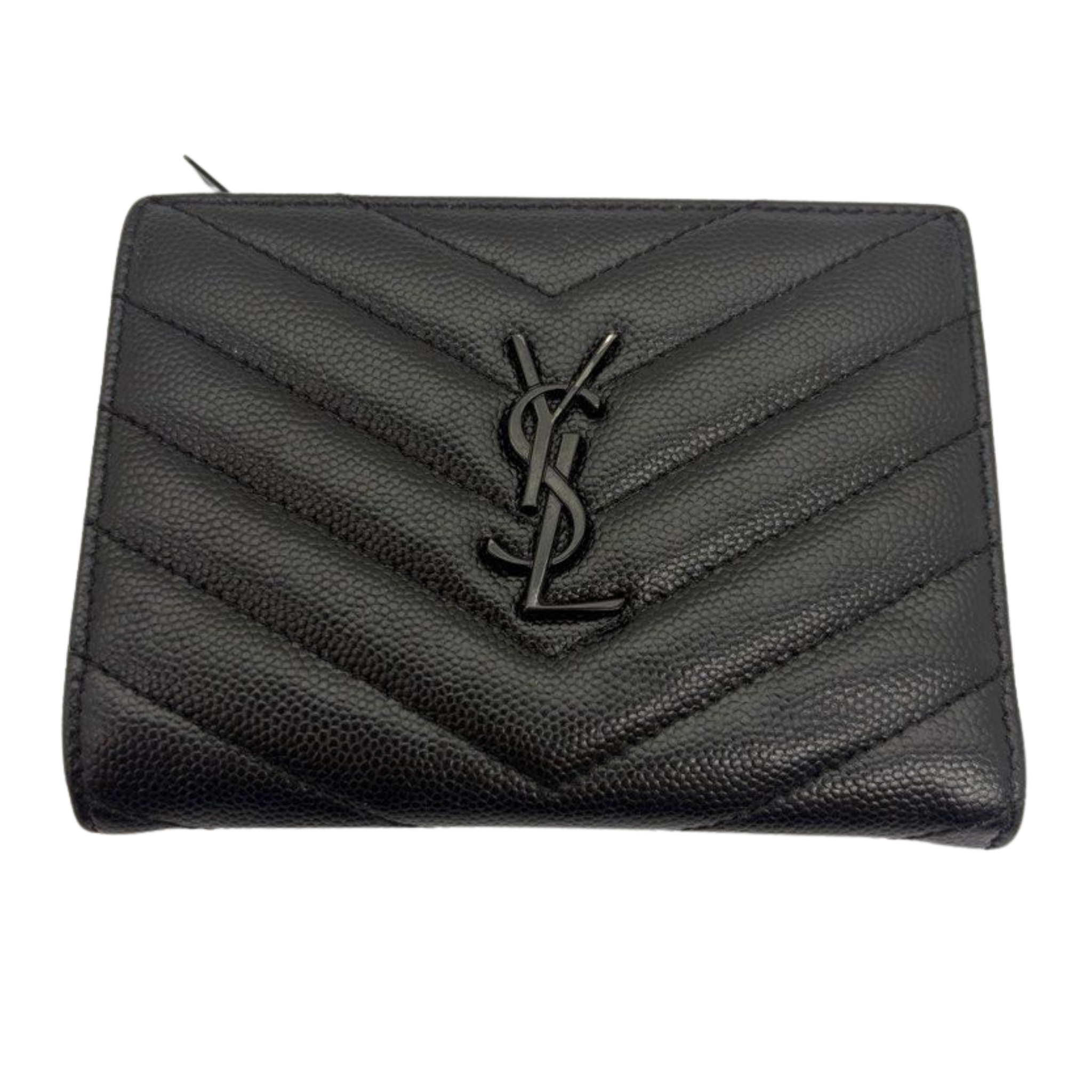 Saint Laurent Cassandre Matelasse Bi-fold Wallet
