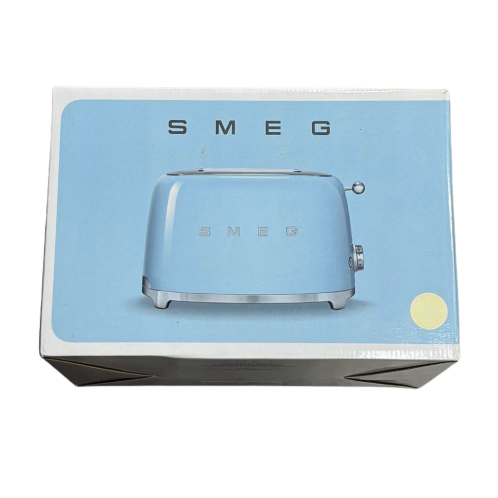 Smeg TSF01CRUK 50's Retro Style Aesthetic Toaster - Cream