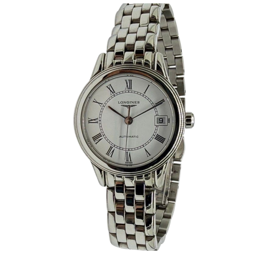 Longines Flagship Classic 26mm Automatic White Dial Watch L4.274.4