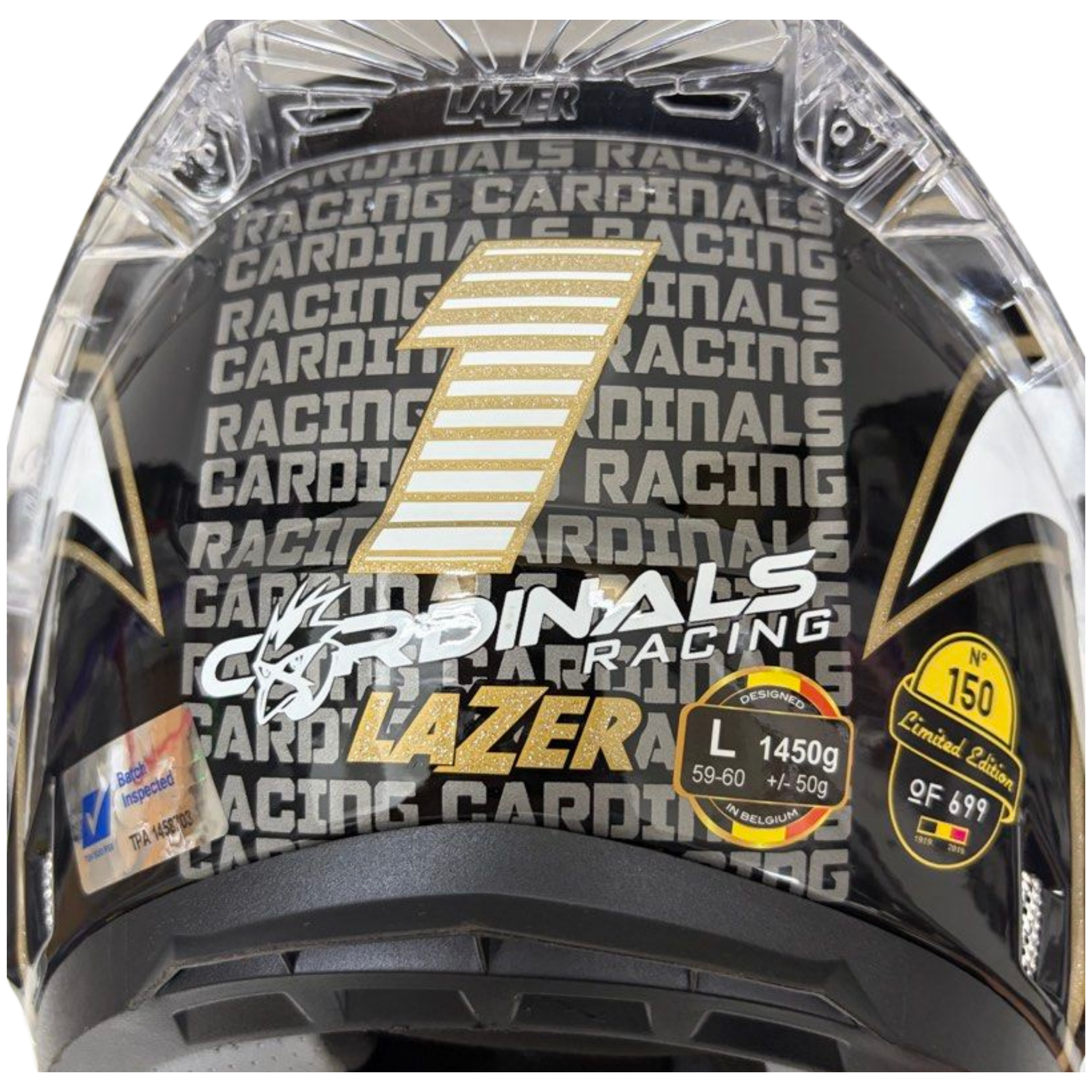 Lazer Cardinals Racing Limited Edition Helmet, Size L