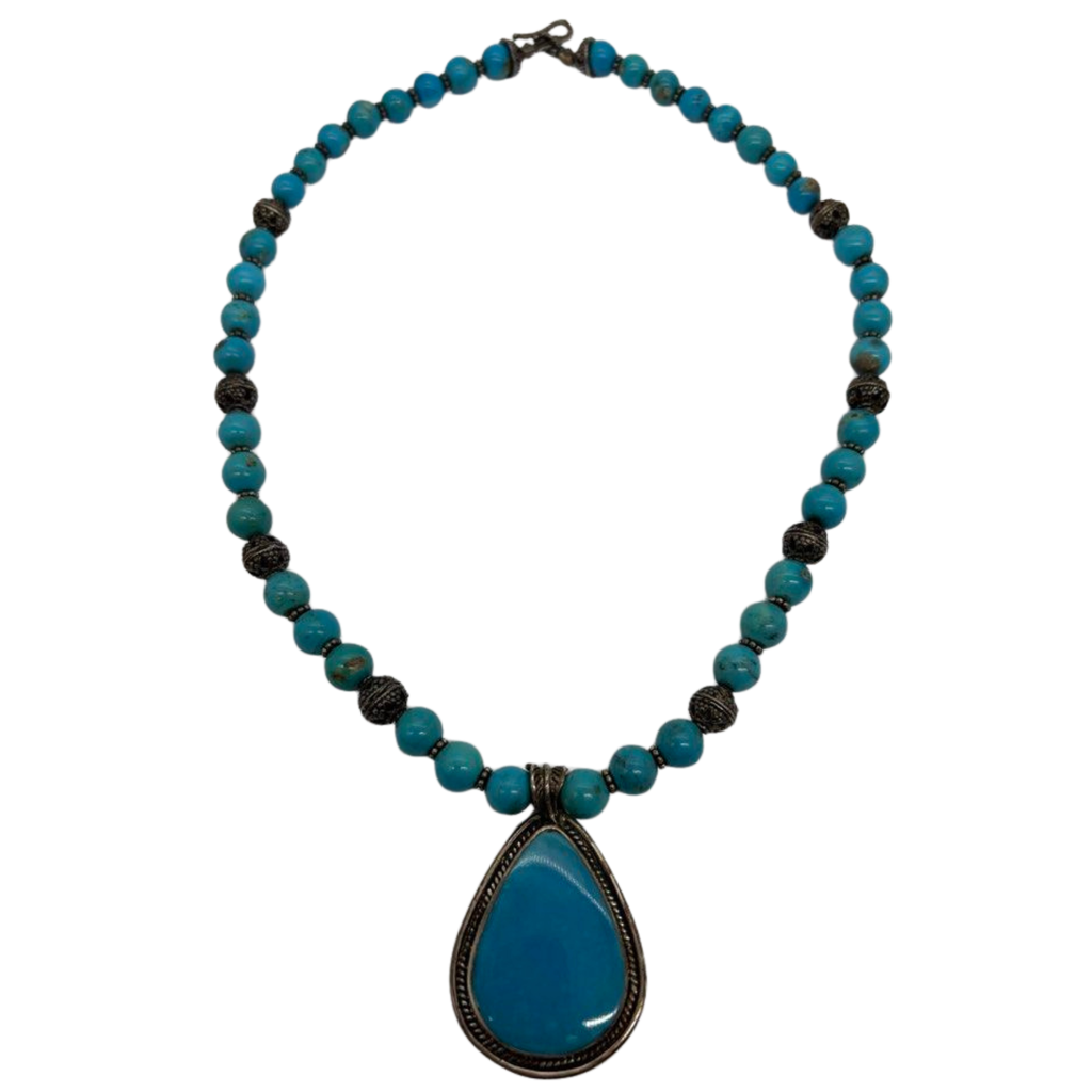 925 Silver Turquoise Necklace