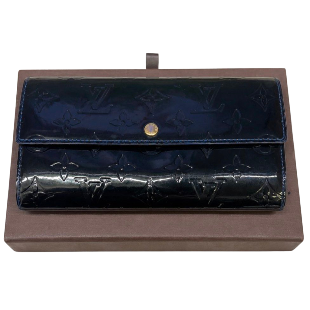 Louis Vuitton Vernis Sarah Monogram wallet
